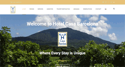 Desktop Screenshot of hotelcasabarcelona.com