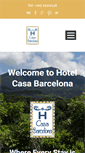 Mobile Screenshot of hotelcasabarcelona.com
